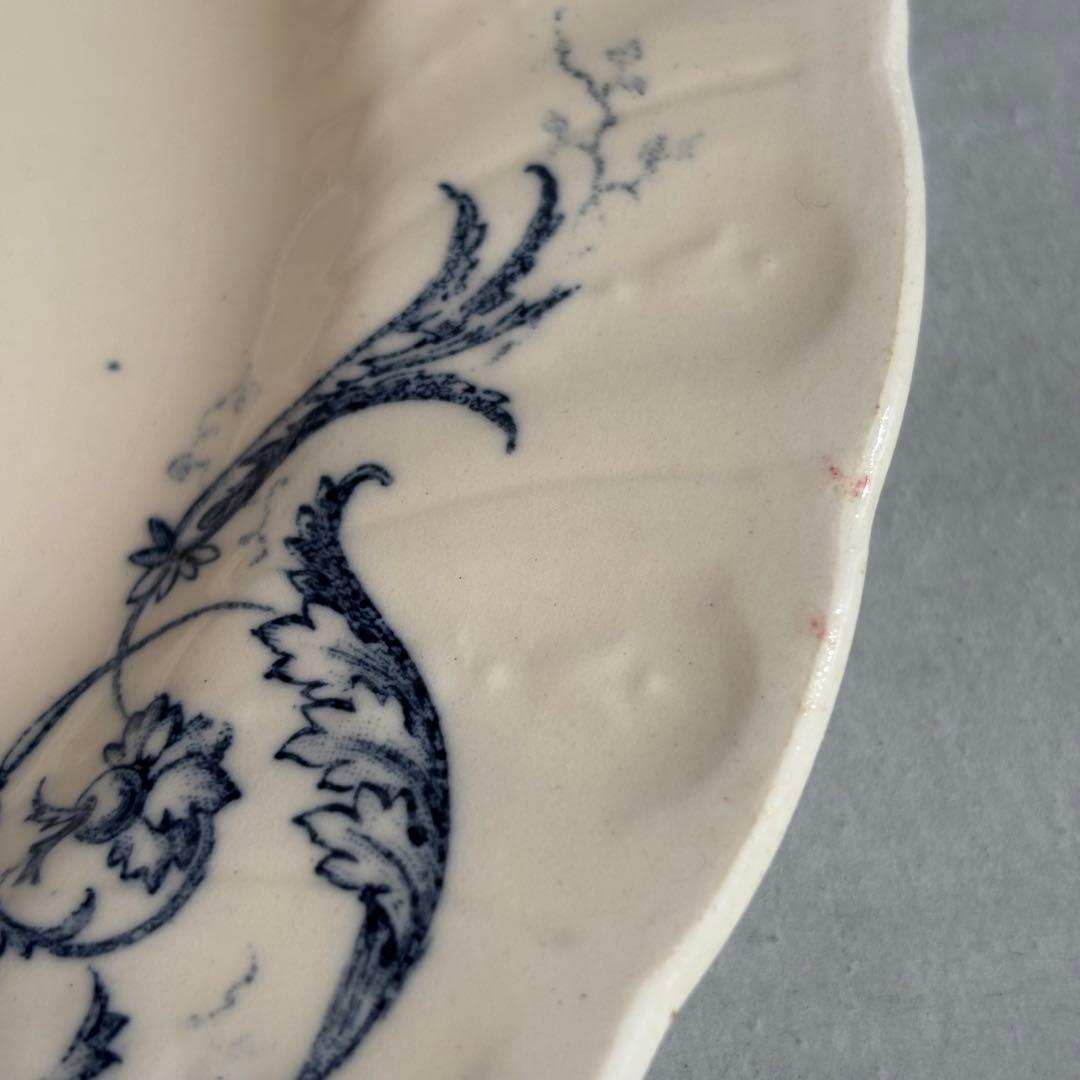 美品 フランスアンティーク ジアンRinceaux ディナープレートA