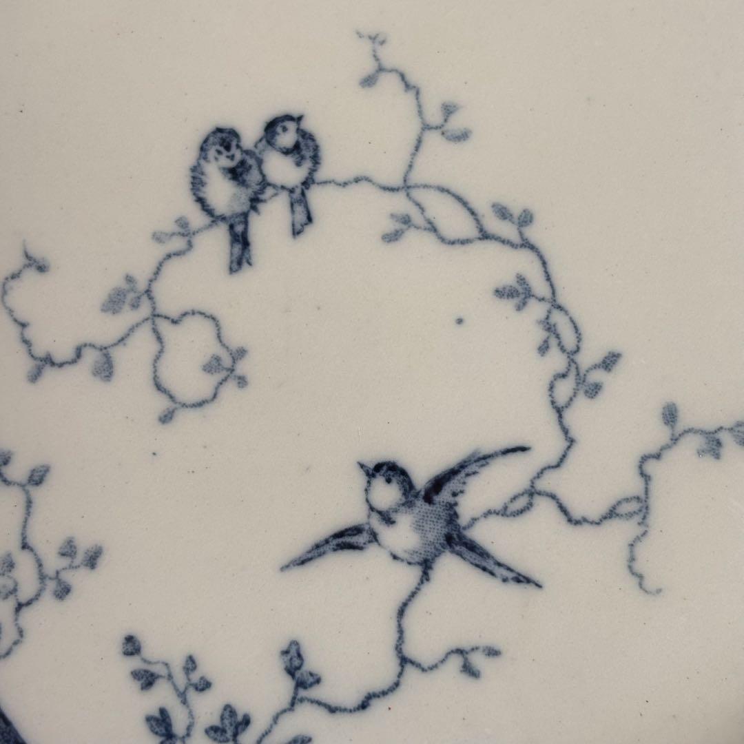 美品 フランスアンティーク ジアンRinceaux ディナープレートA