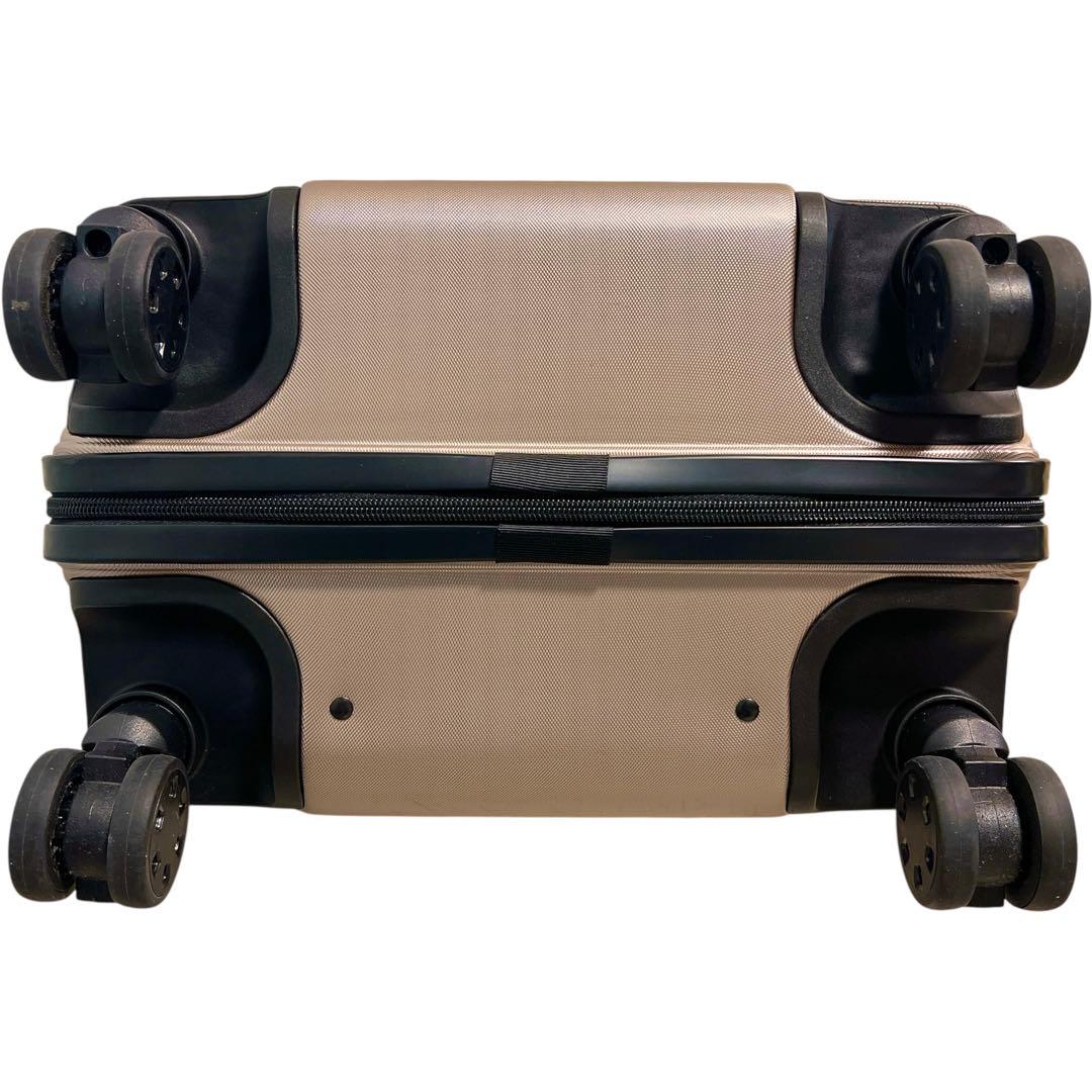 美品 無印良品 MUJI バーを自由に調節できるハードキャリーケース 35L