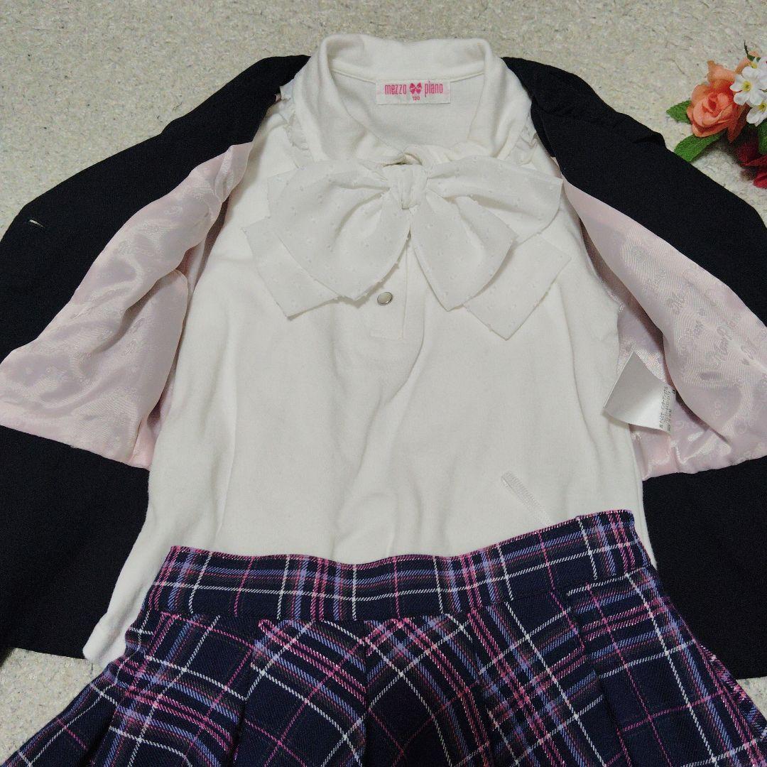 Mezzo Piano　メゾピアノ　女の子フォーマルセットアップ　120　入学式