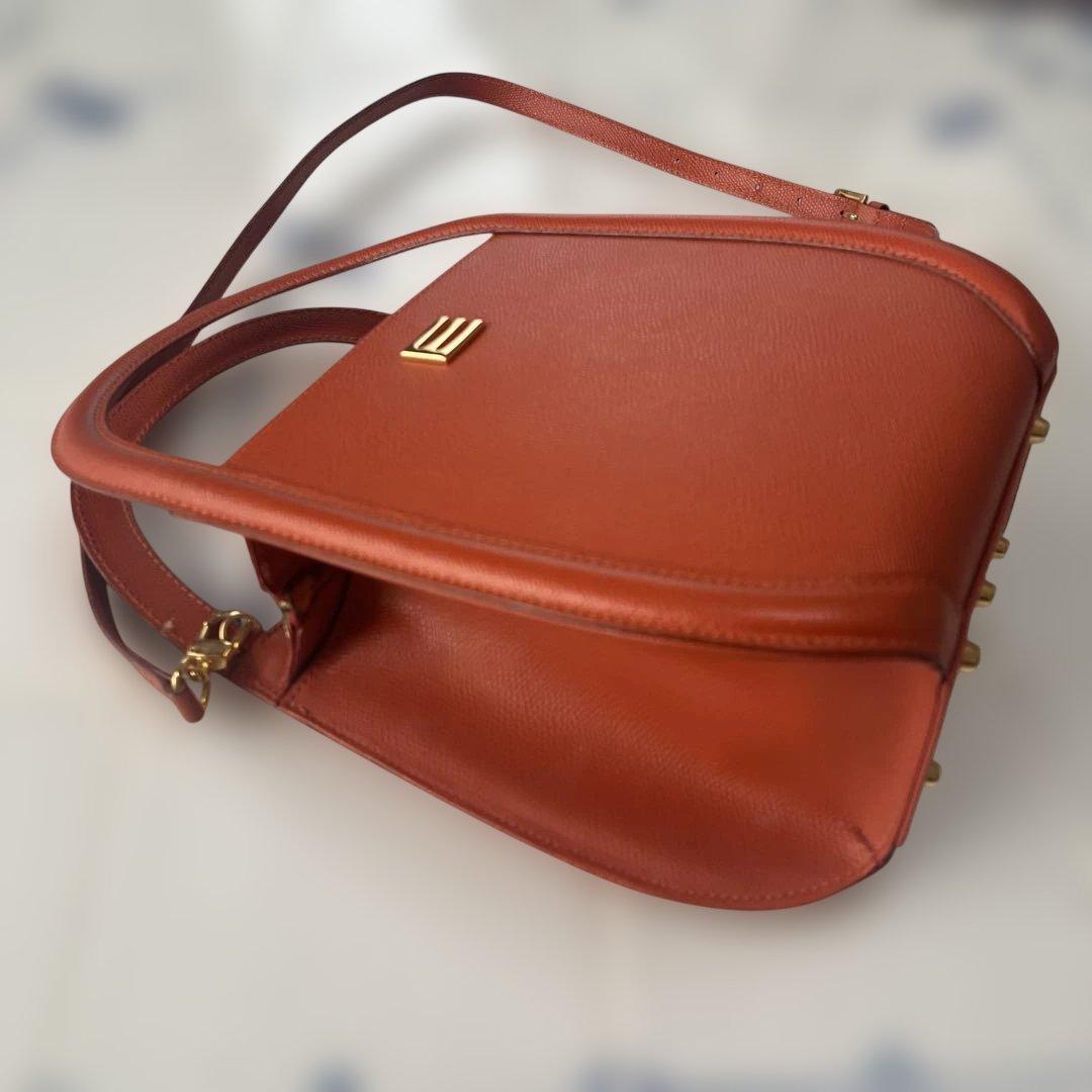 エトロ ETRO オレンジ　ハンドバッグ ショルダーバッグ