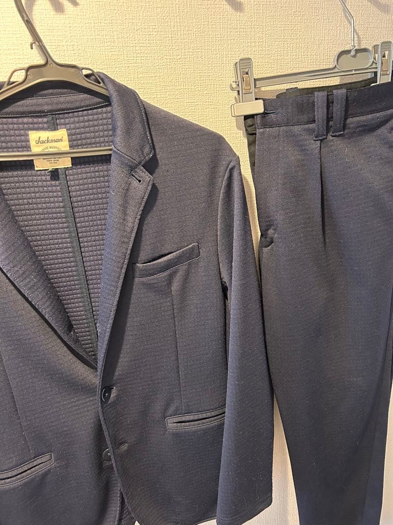 ジャックマン　セットアップ　ネイビー