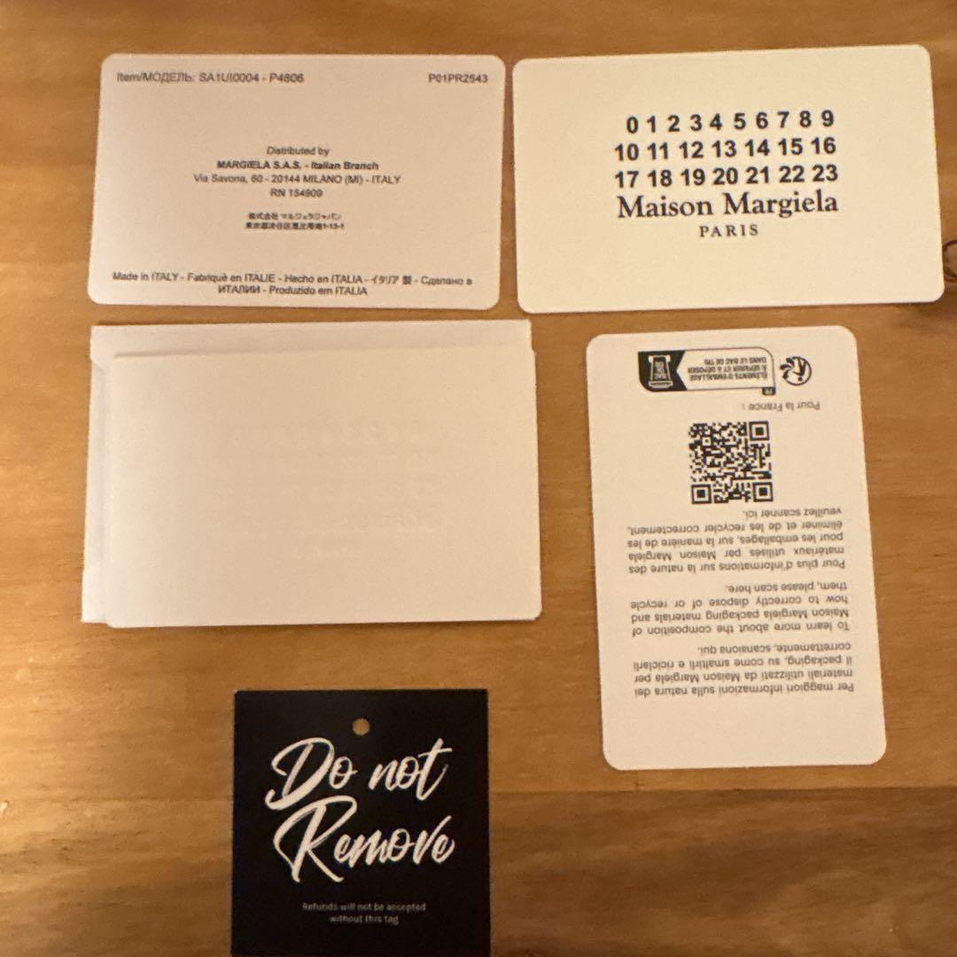 Maison Margiela メゾンマルジェラ　 マネークリップ　黒　ブラック