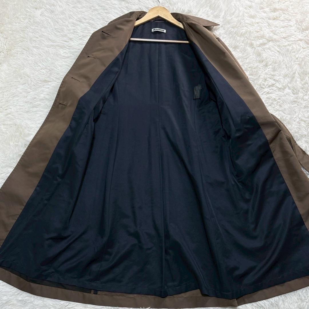 JIL SANDER ジルサンダー ブラウン トレンチコート 36