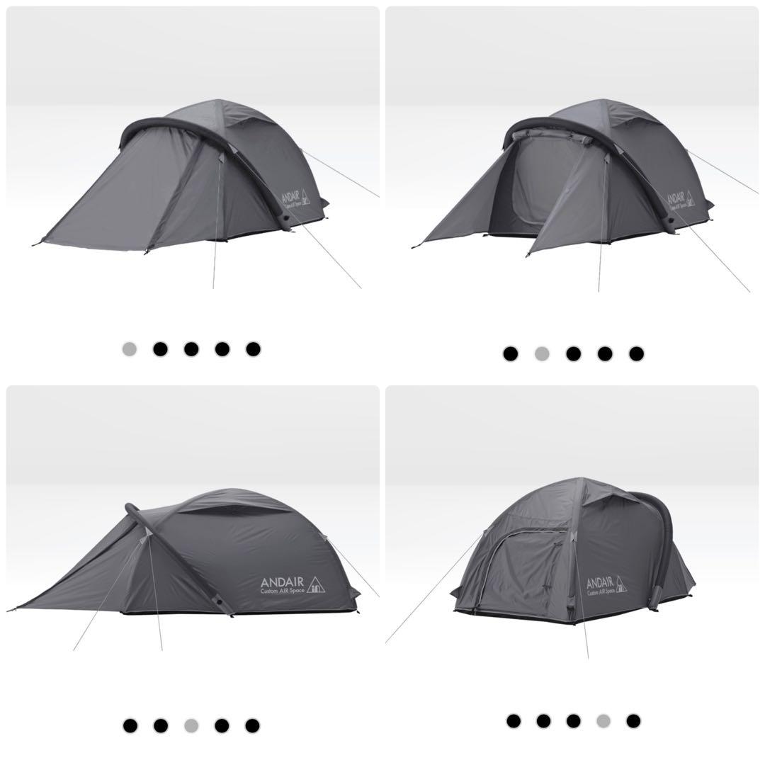 AND AIR エアフレームテント DAND-01 インフレータブルテント