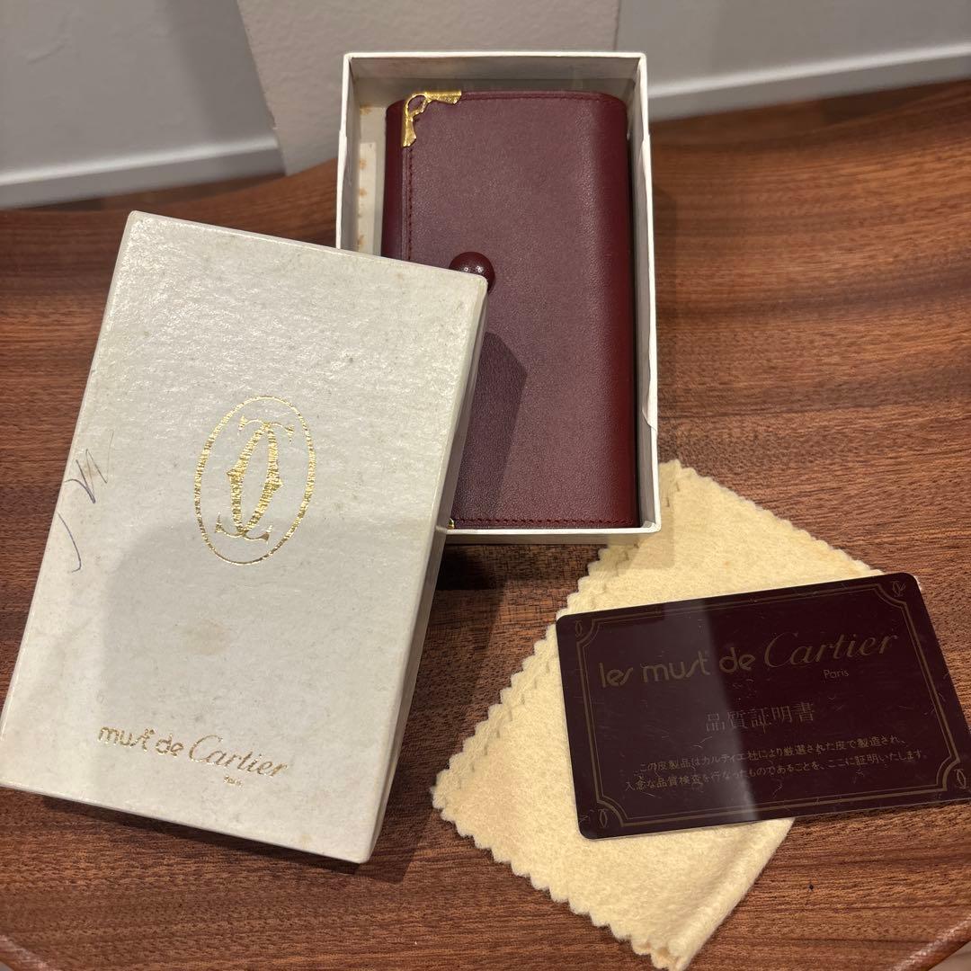 Cartier カルティエ キーケース 証明書 箱あり