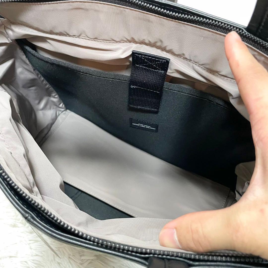 Green label relaxing ブラック　ビジネスバッグ　新品　牛革