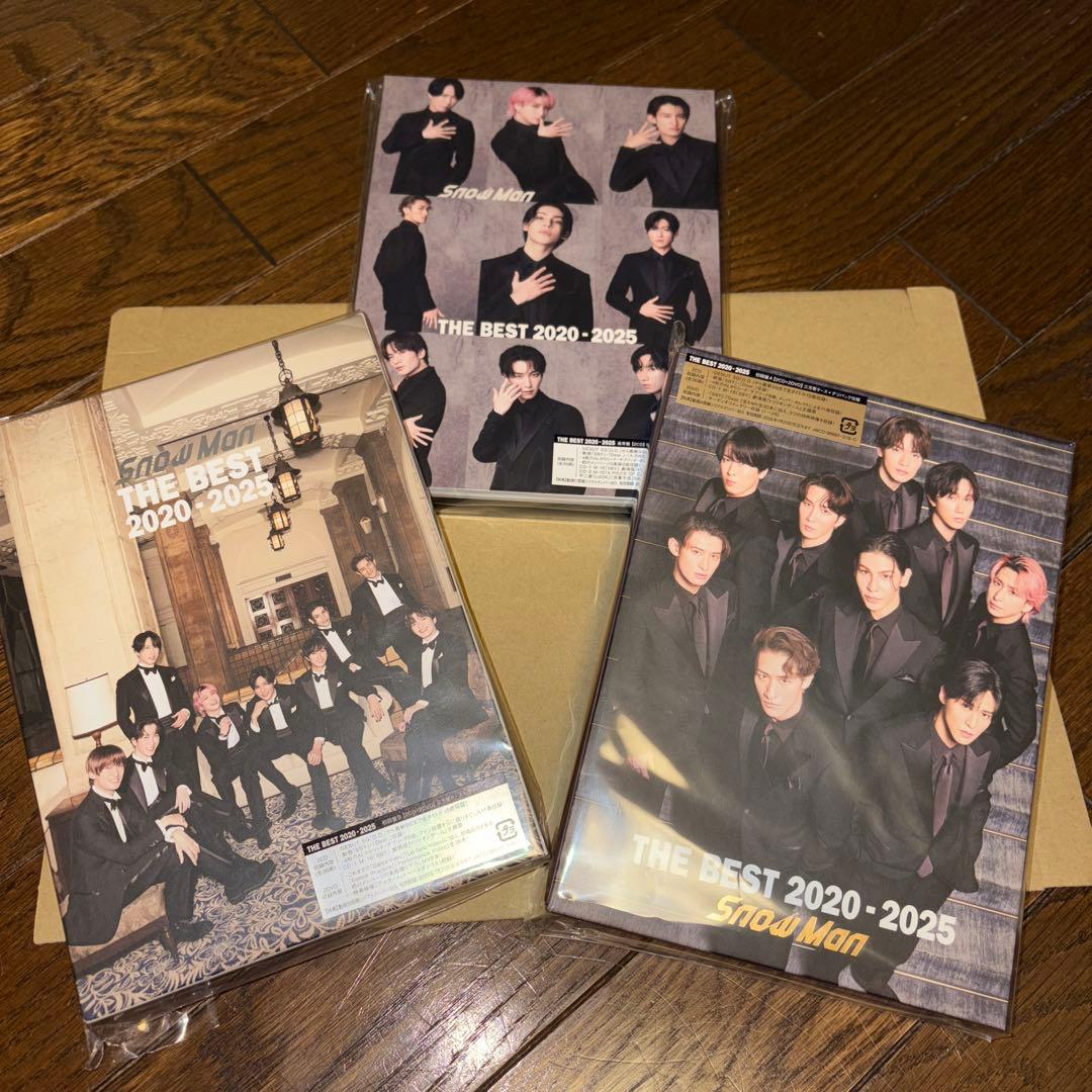  Man THE BEST 2020-2025 3形態セット