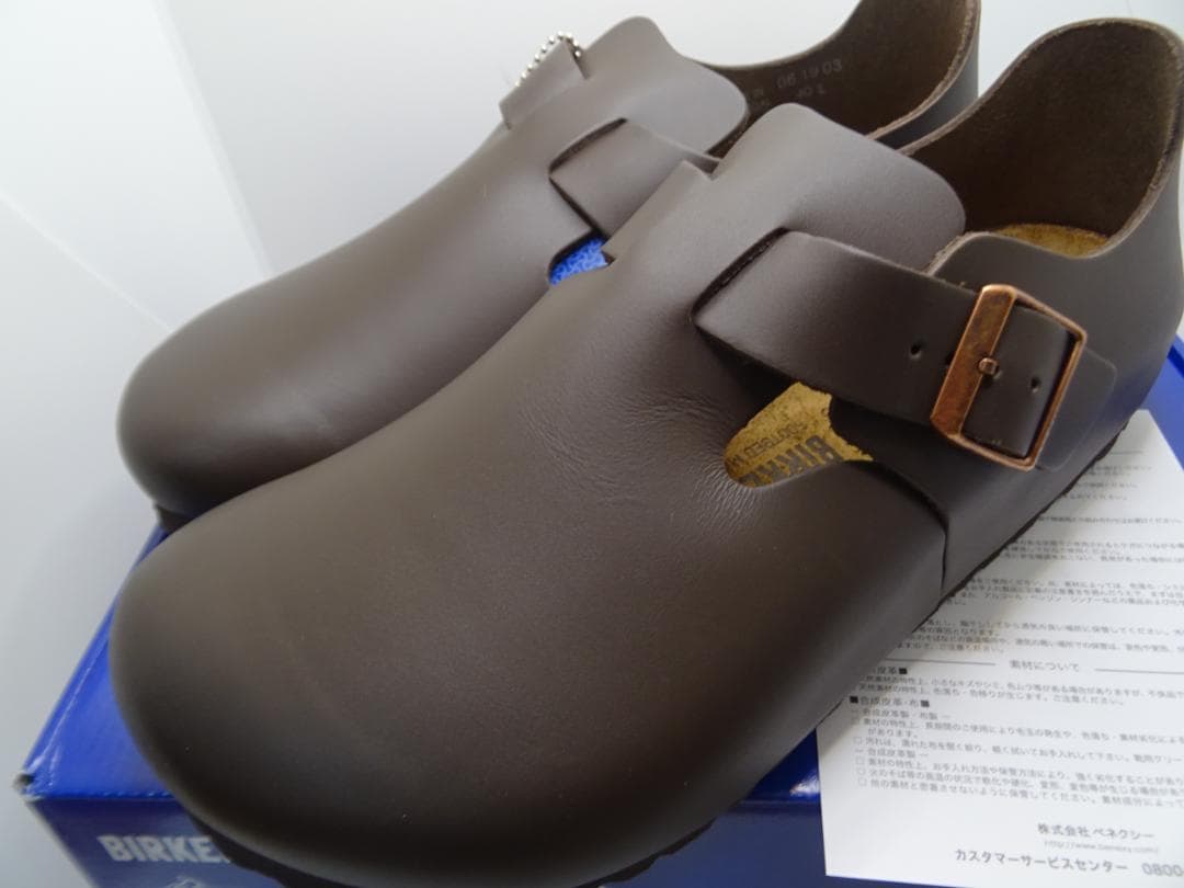 わ*ー様 新品★ビルケンシュトックロンドン濃茶サイズ40 26.0cm