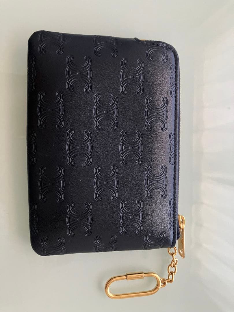 【正規品】値下げ　CELINE ブラックレザー ケース