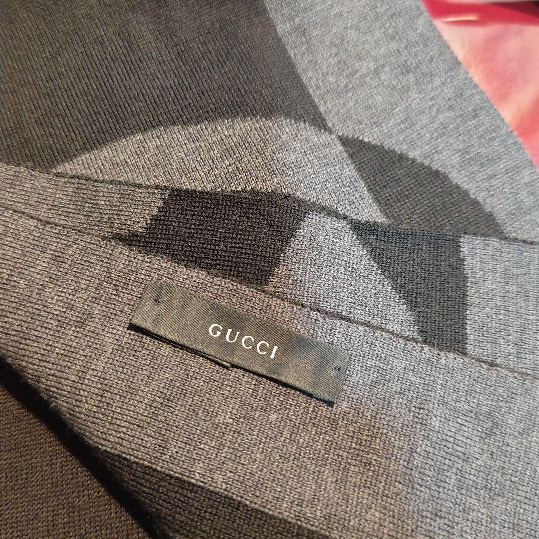 ❤新品箱袋付き❤GUCCI マフラー ストールショールスカーフ❤黒❤