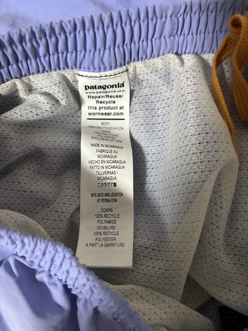 50周年 patagonia バギーズ ショーツ 5インチ Ｓサイズ FHPA