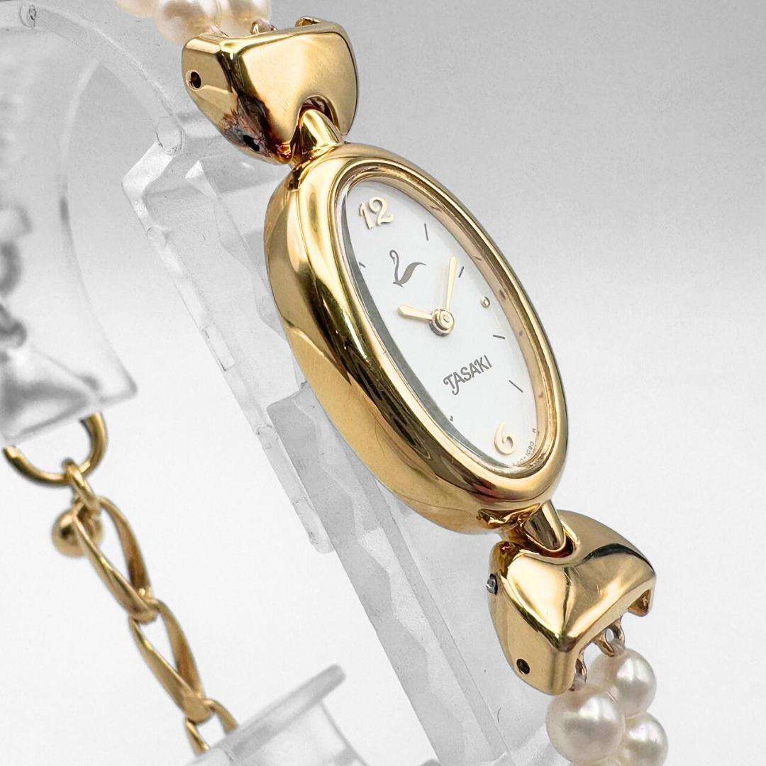 TASAKI タサキ パールブレスウォッチ Y150-5H10 レディース腕時計