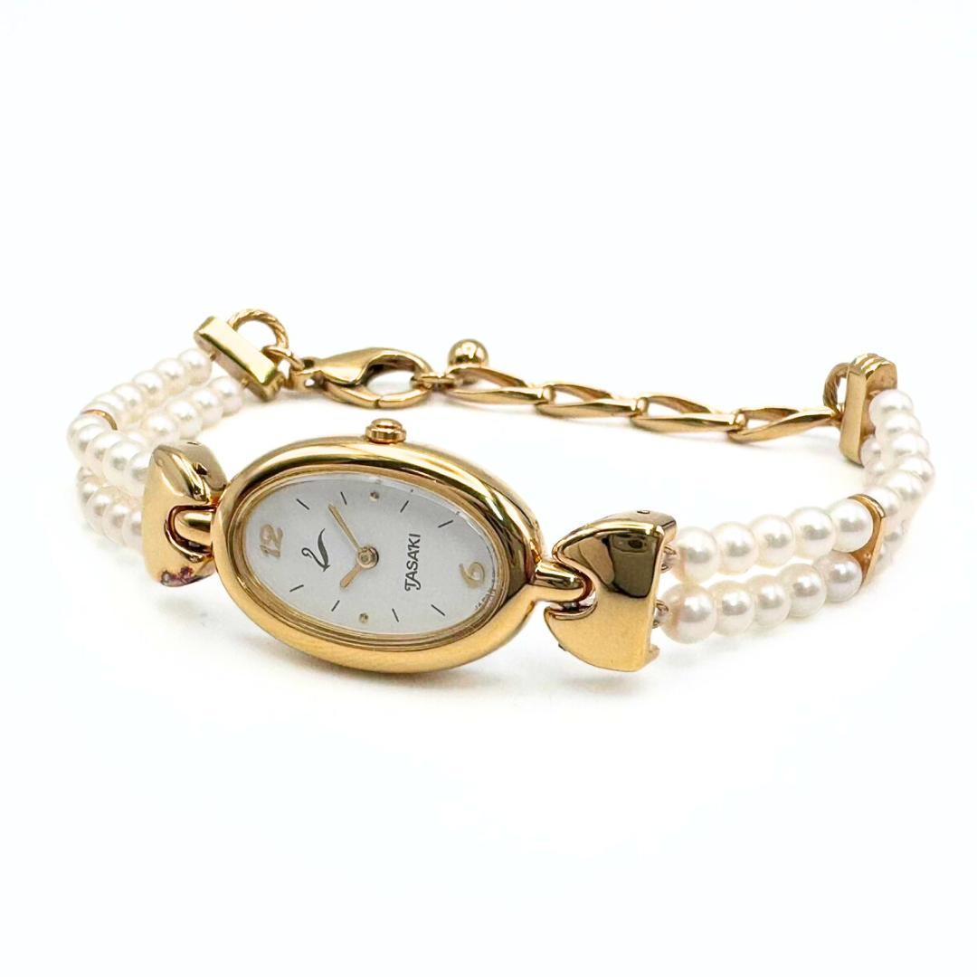 TASAKI タサキ パールブレスウォッチ Y150-5H10 レディース腕時計