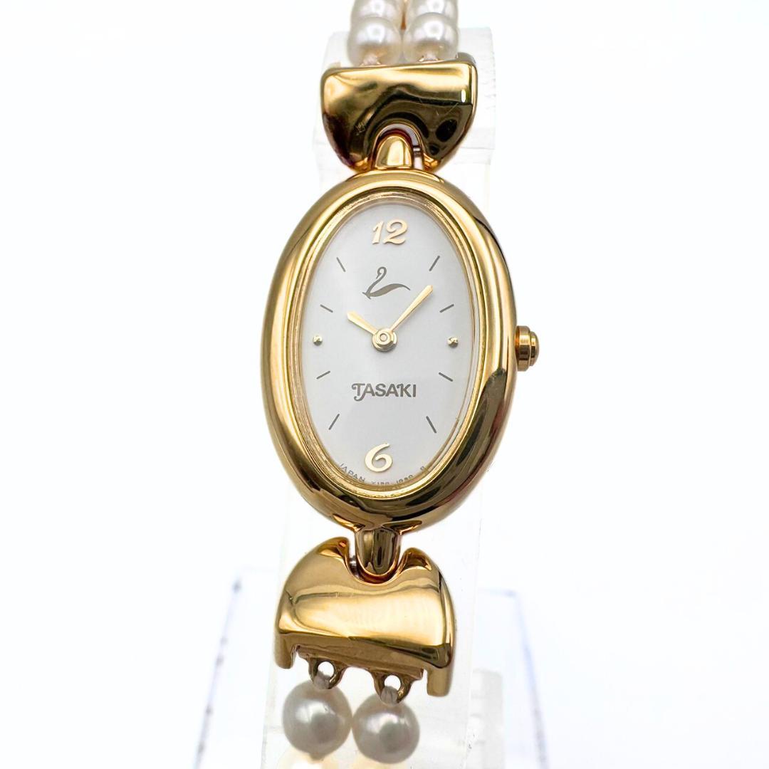 TASAKI タサキ パールブレスウォッチ Y150-5H10 レディース腕時計