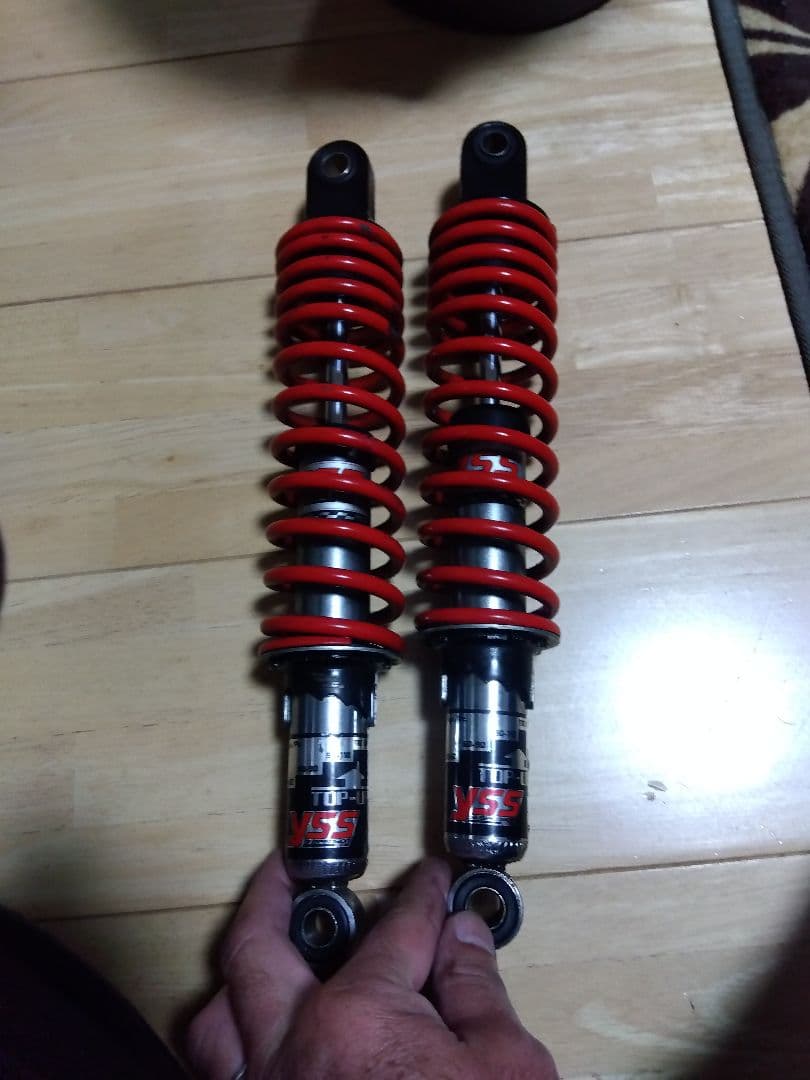 GT380に使っていたYSSリアサス 約340mm