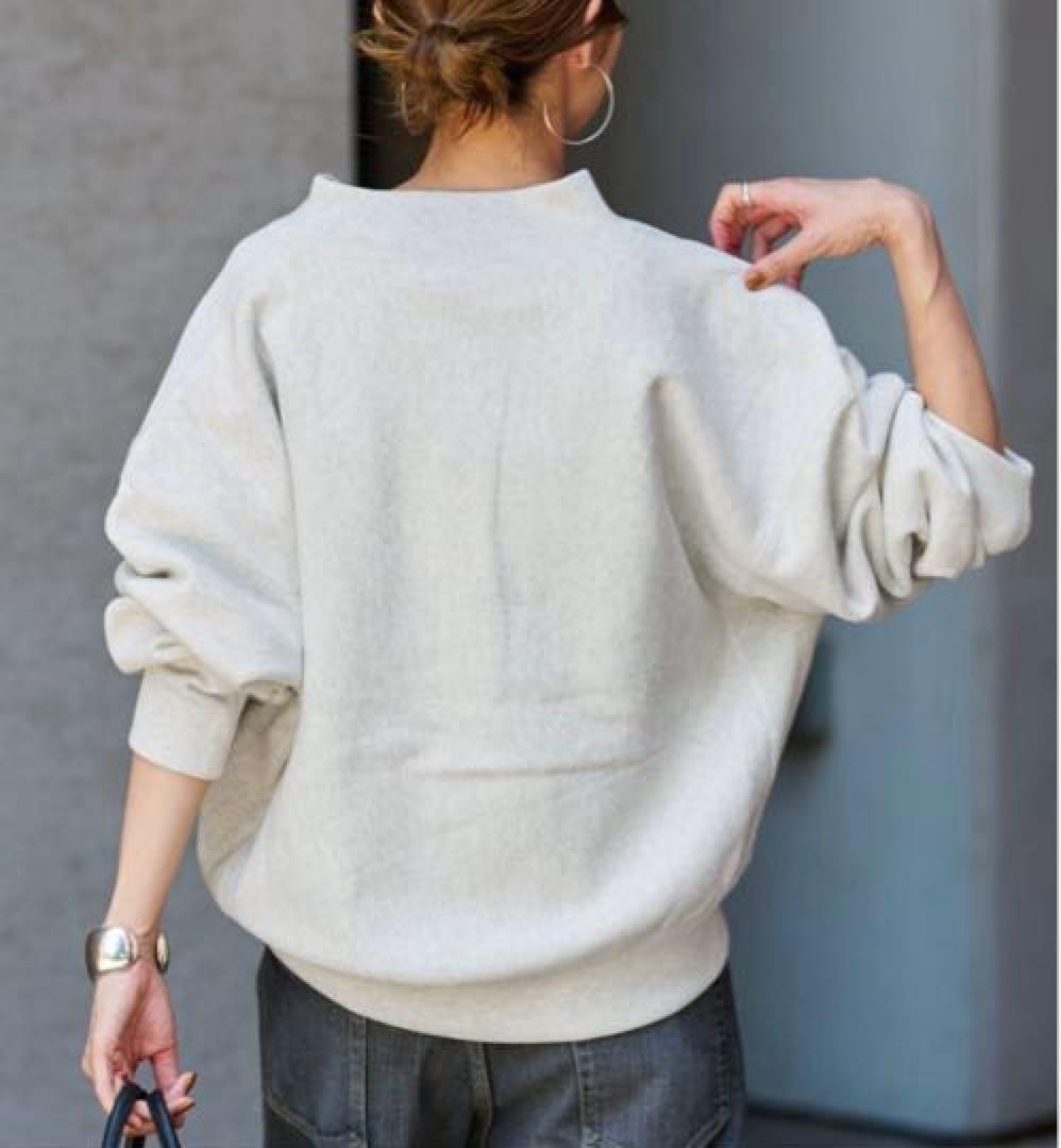 チャンピオン 別注REVERSE WEAVE11.5OZロゴハーフジップ