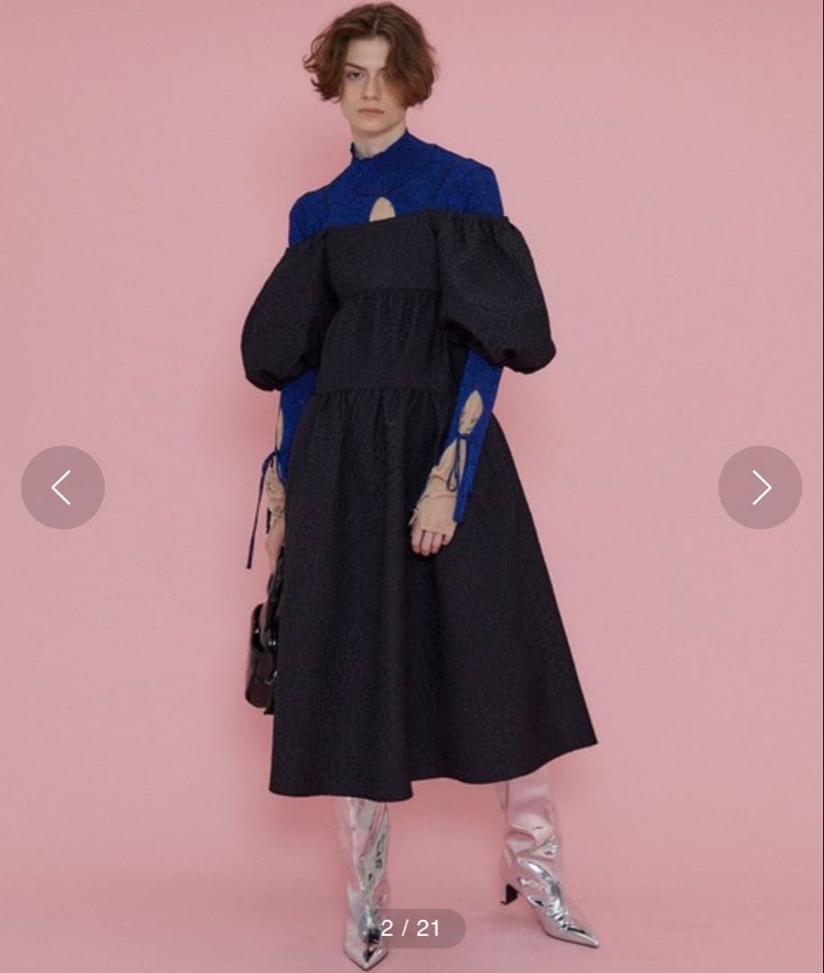 MAISON SPECIAL 完売2WAY パフジャガード　ワンピース　ドレス