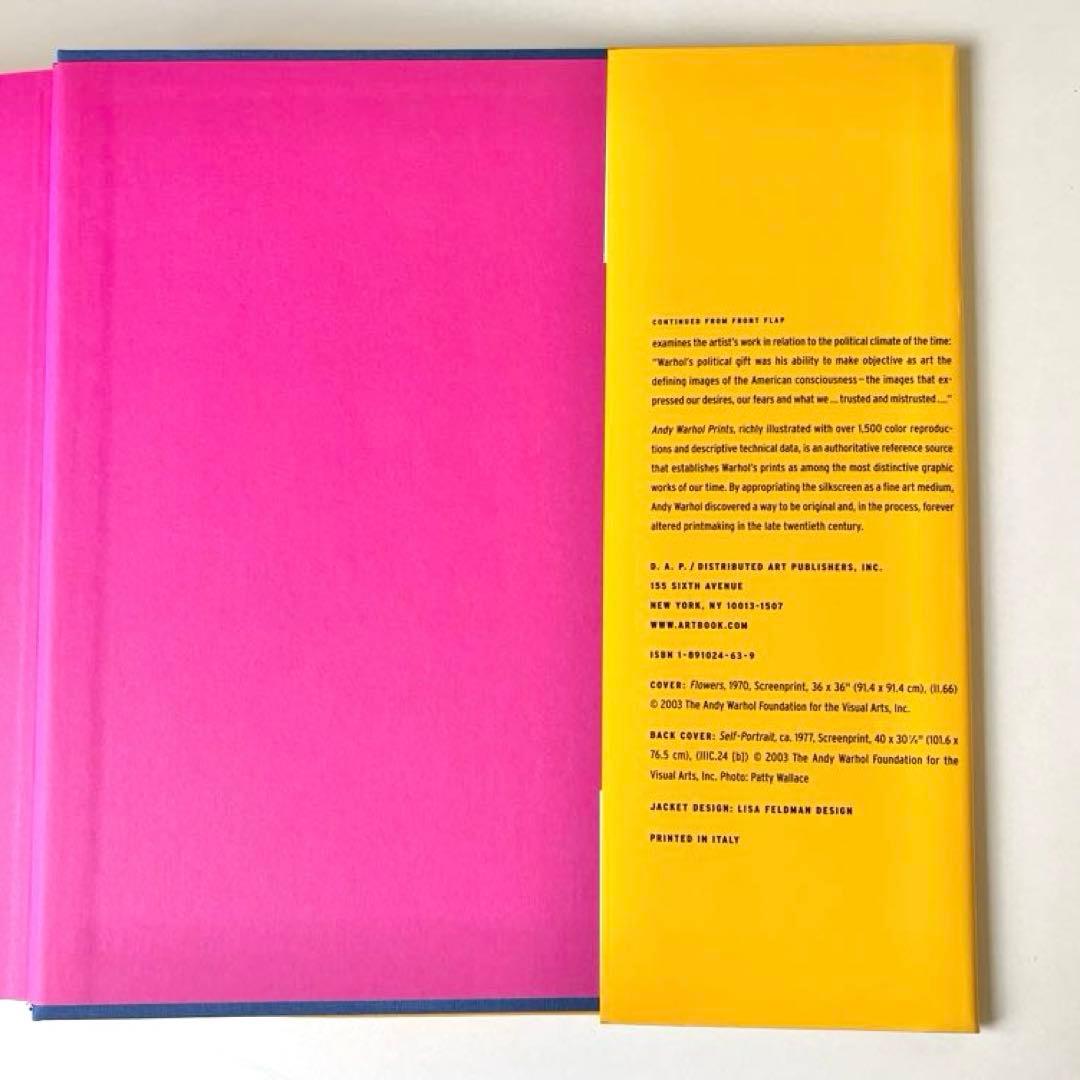 洋書 Andy Warhol Prints Raisonné 1962-1987