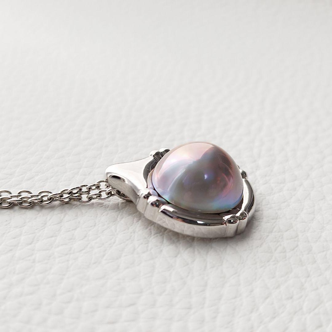 【美品】TASAKI　タサキ　マベパール　ネックレス　13mm　チェーン社外品