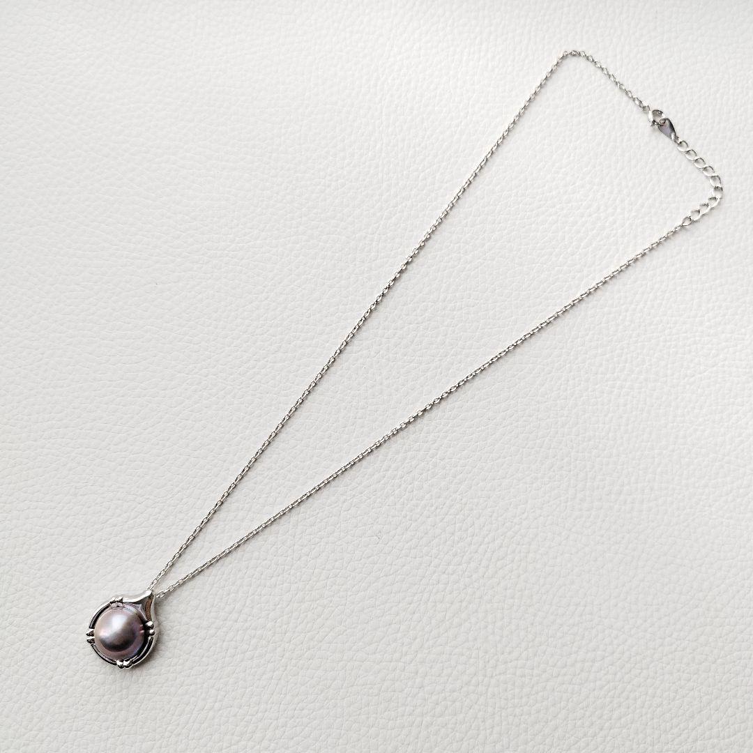 【美品】TASAKI　タサキ　マベパール　ネックレス　13mm　チェーン社外品