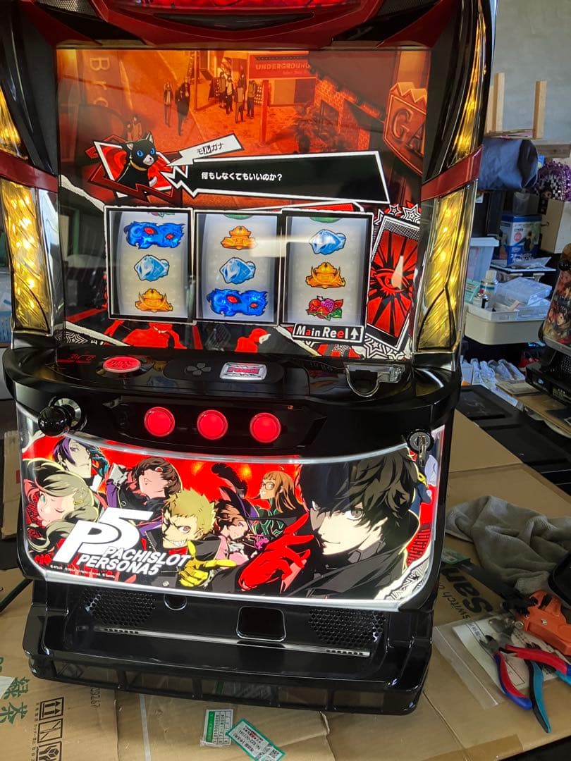 apple　スロット　ペルソナ5 実機