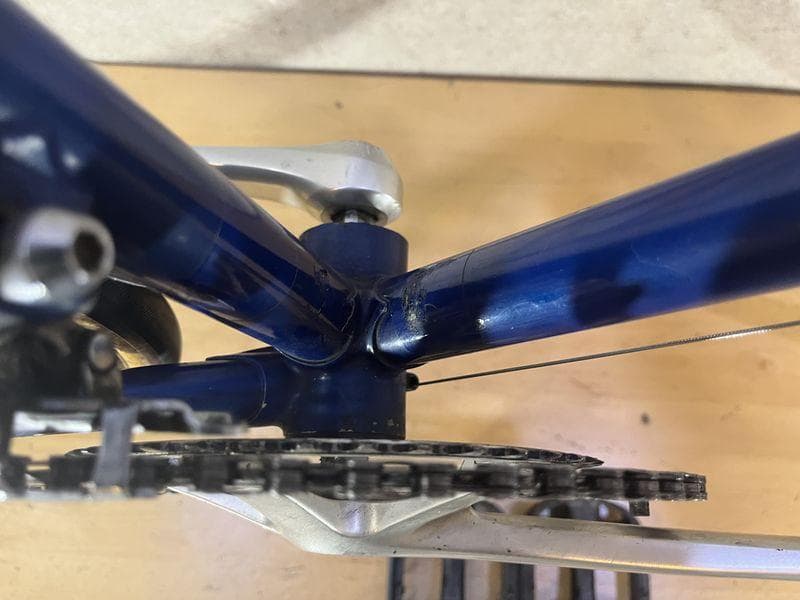 DEROSA　クロモリ　デローザ　600　コンポ　チューブラータイヤ