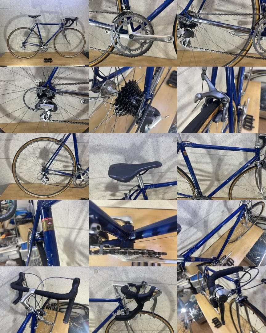 DEROSA　クロモリ　デローザ　600　コンポ　チューブラータイヤ