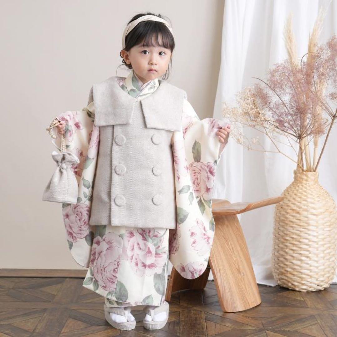 ★美品★七五三 3歳用 被布セット ひよこ商店