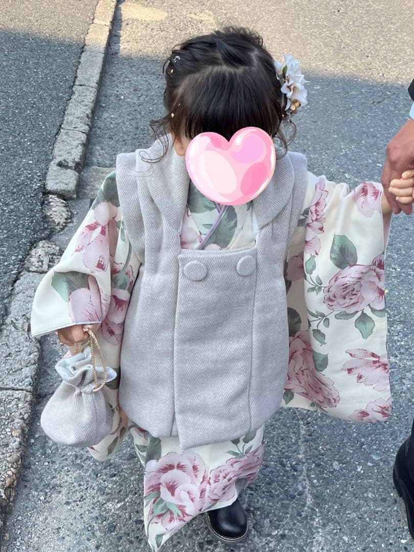 ★美品★七五三 3歳用 被布セット ひよこ商店