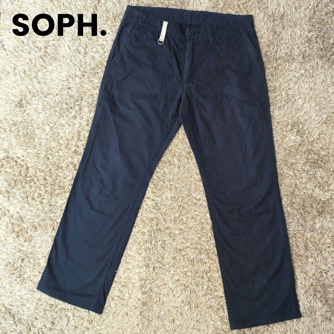 SOPH. ソフ ネイビー パンツ