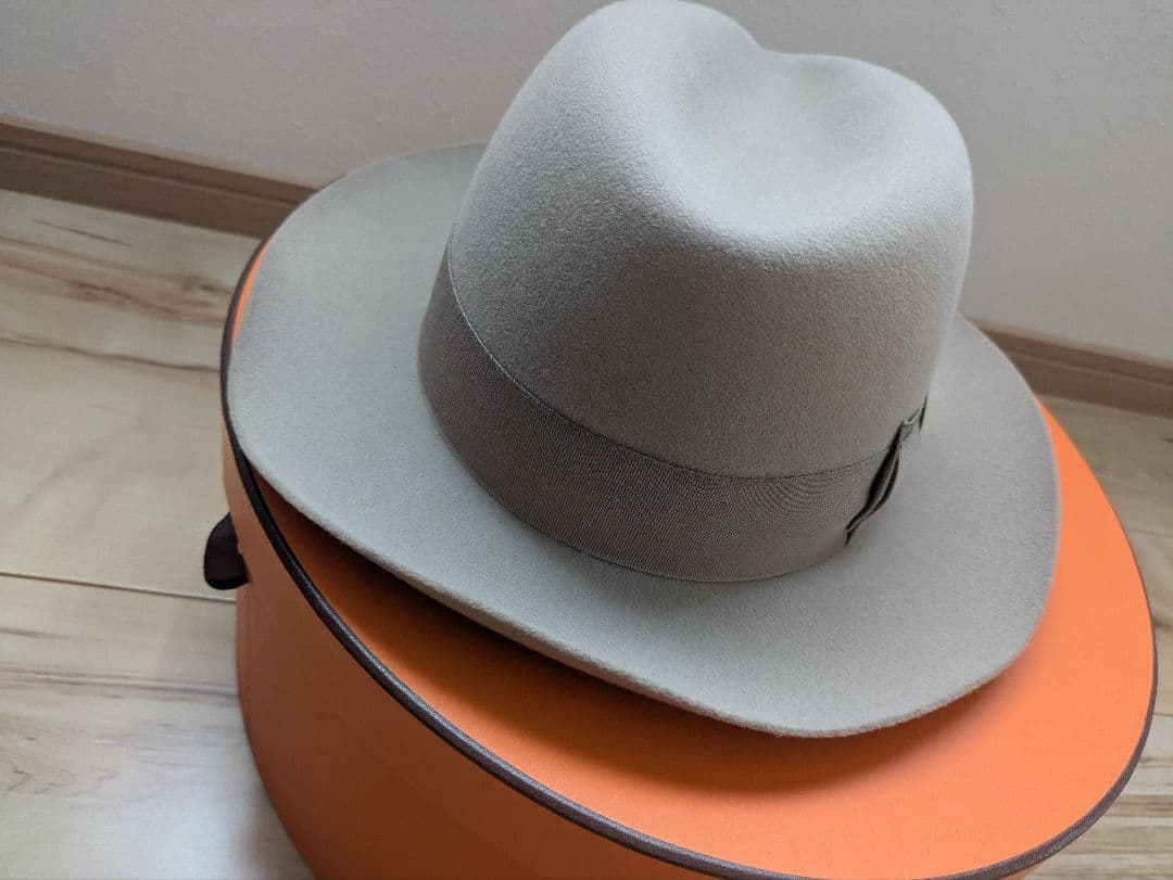 エルメス ハット 裏地スカーフ