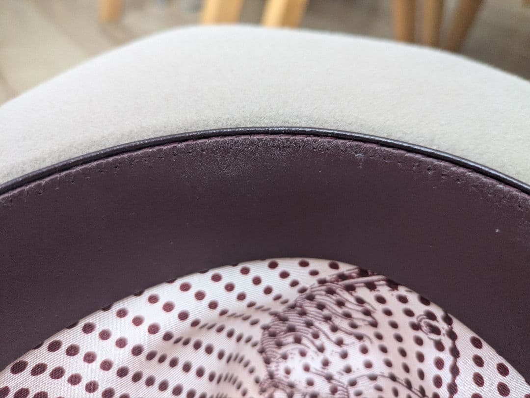 エルメス ハット 裏地スカーフ