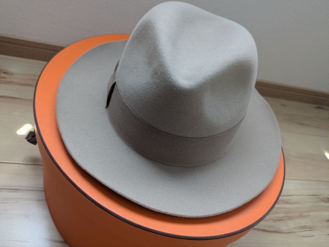 エルメス ハット 裏地スカーフ