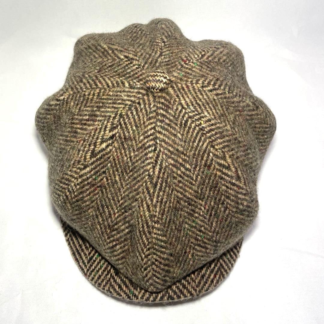 RRL Double RL ツイード キャスケット ヘリンボーン 帽子