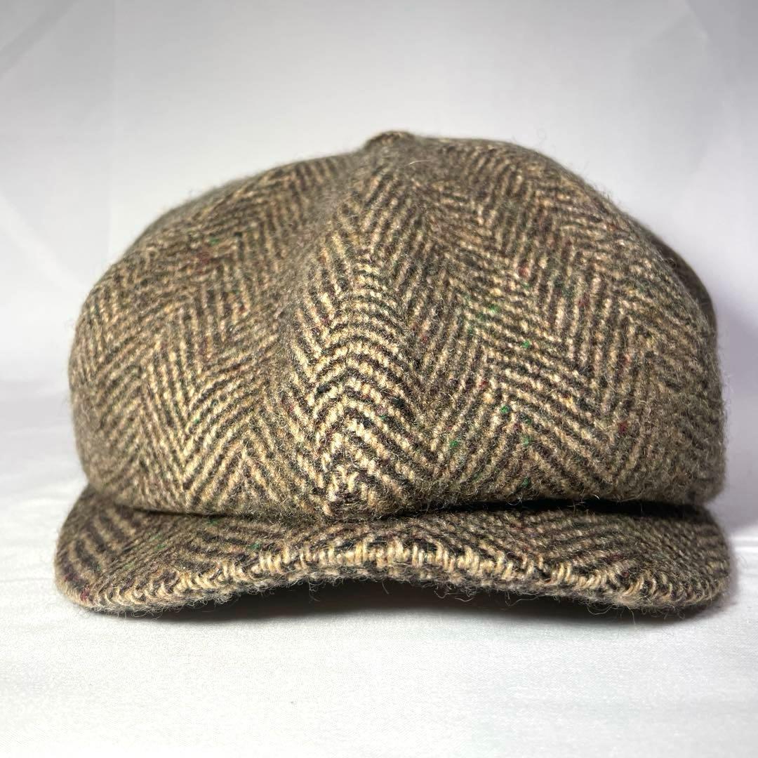 RRL Double RL ツイード キャスケット ヘリンボーン 帽子