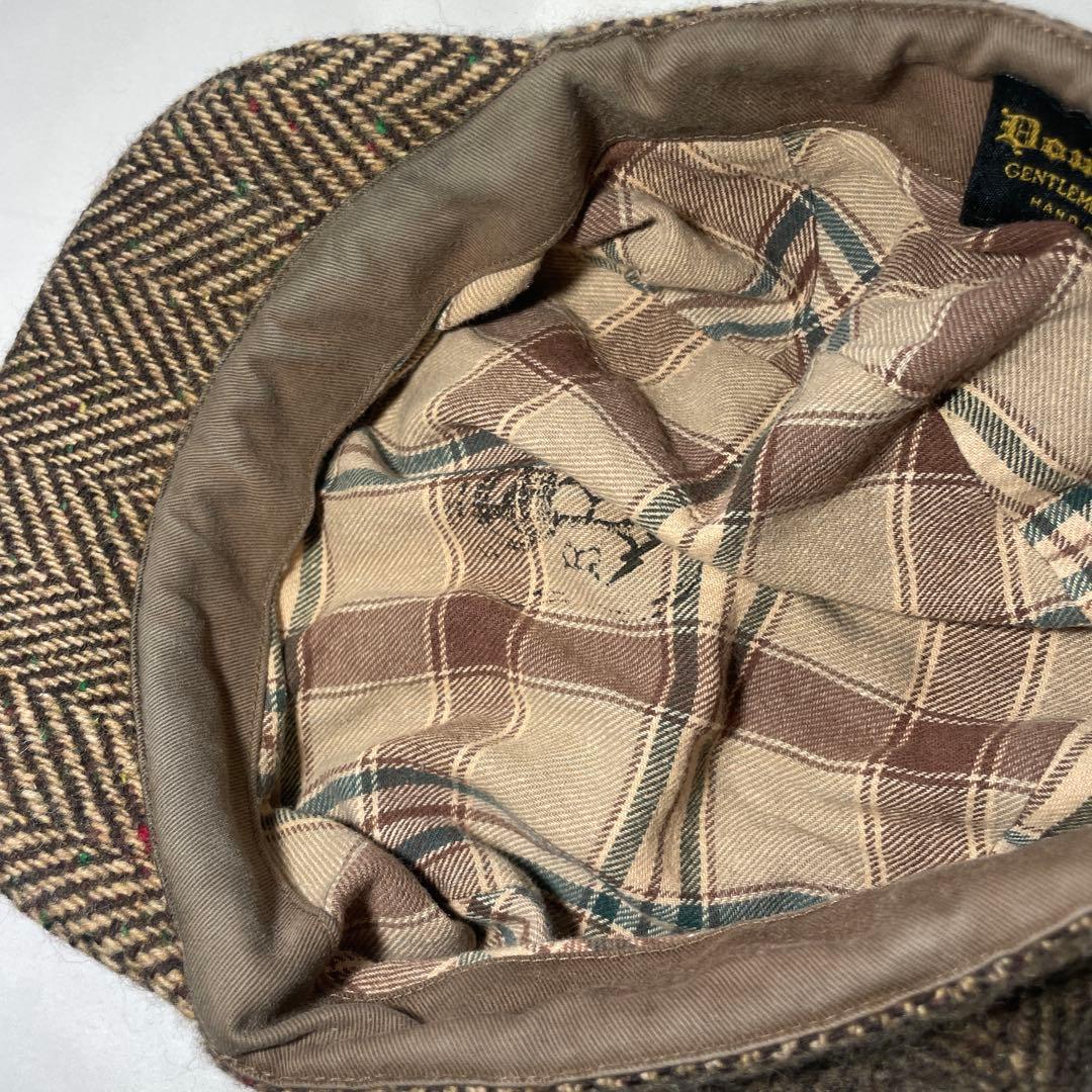 RRL Double RL ツイード キャスケット ヘリンボーン 帽子