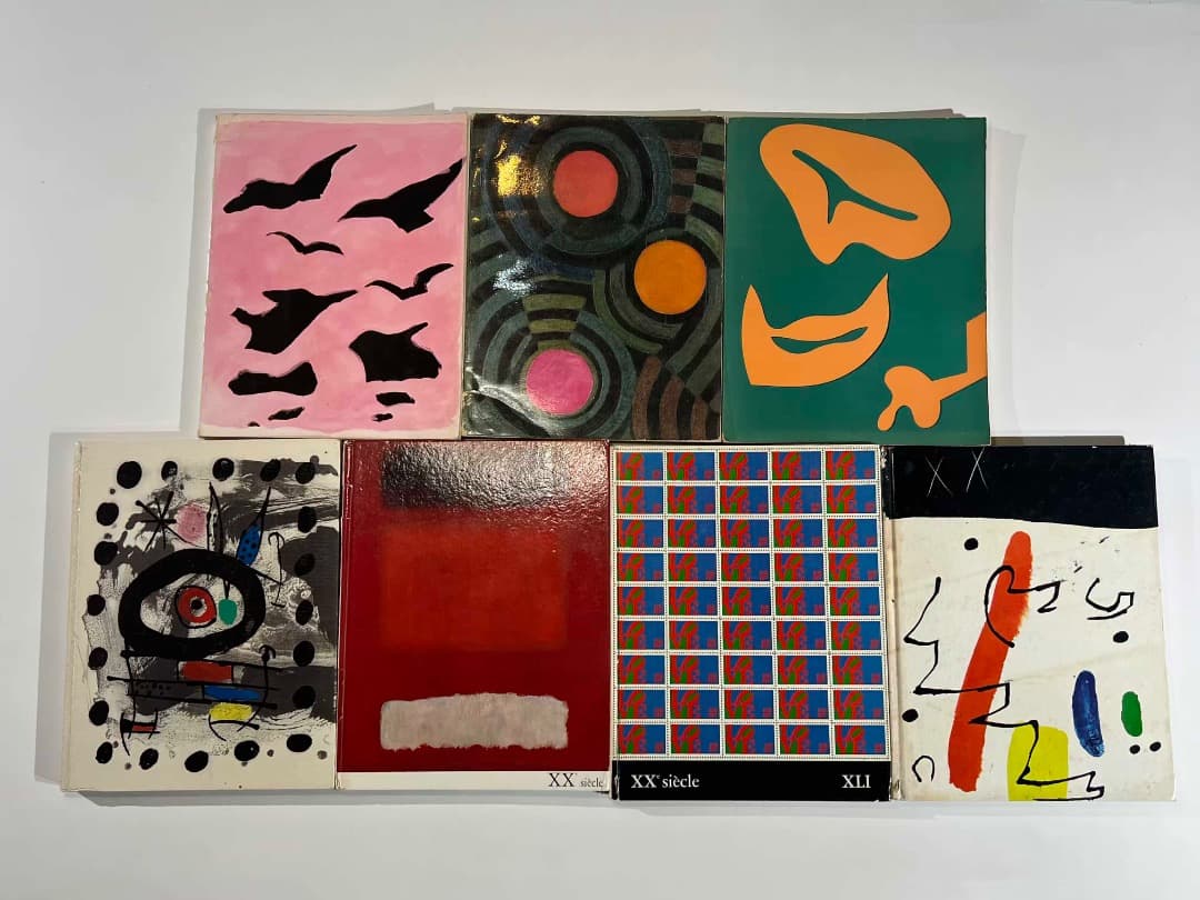 XXe Siecle 1962-76 7冊セット リトグラフ付 アートマガジン