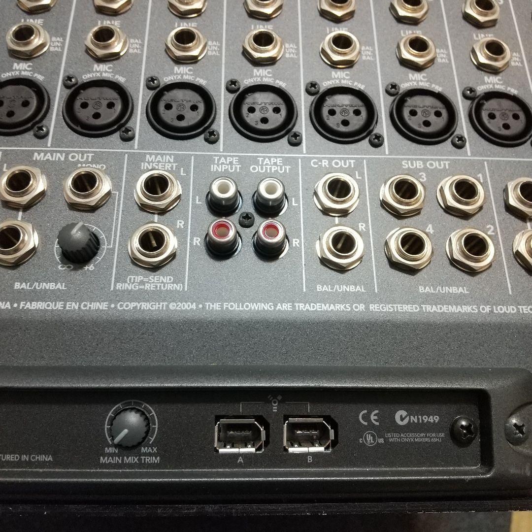 MACKIE ONYX 1640 16チャンネル アナログミキサー