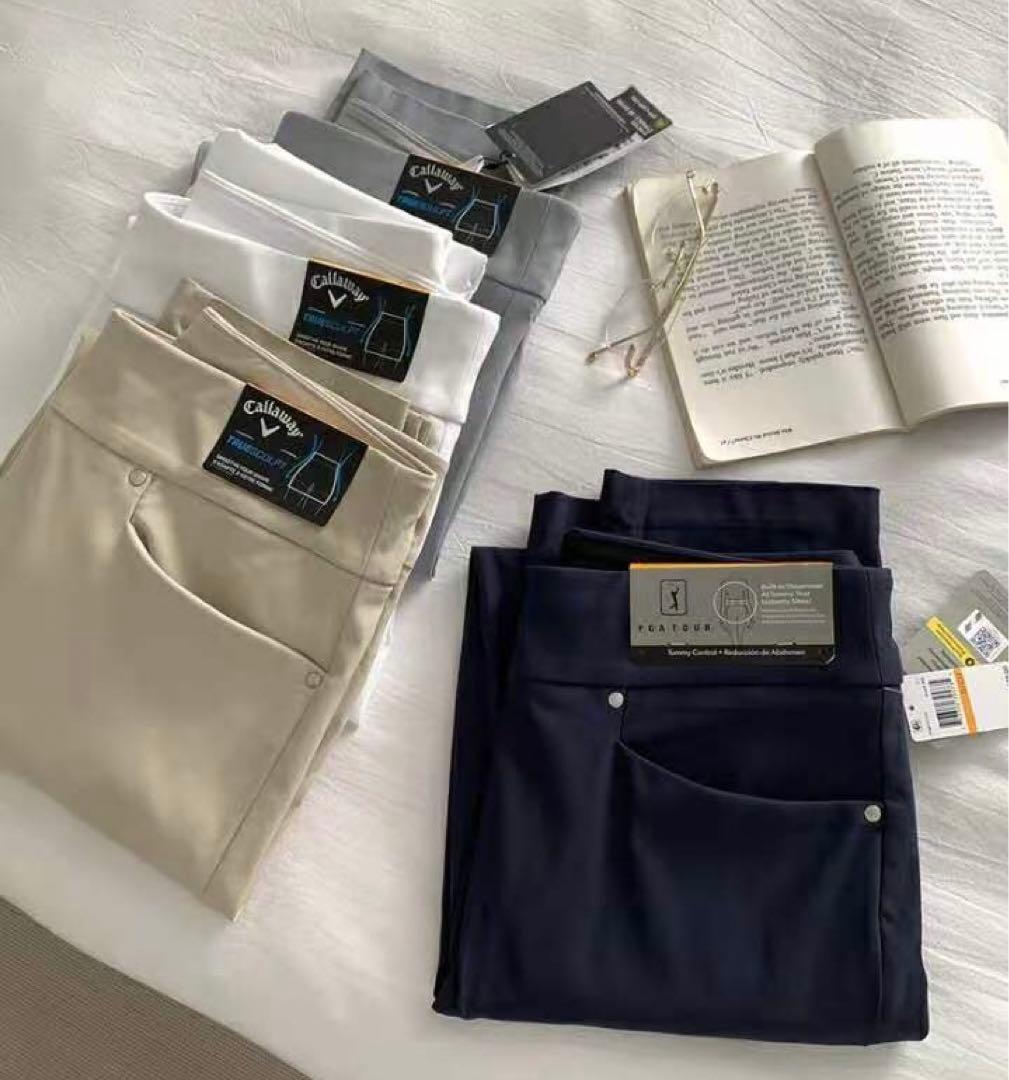 Callaway ネイビー ストレッチパンツ