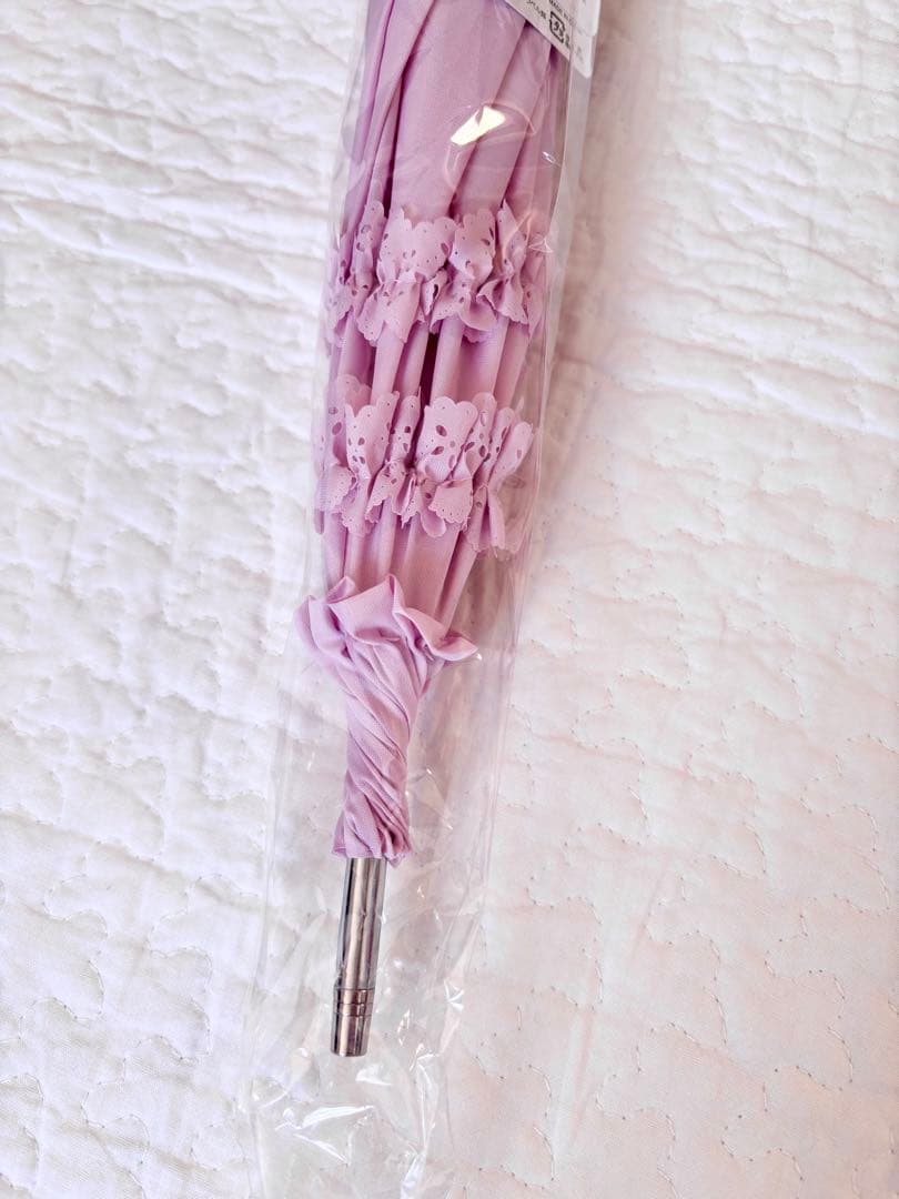 ANGELIC PRETTY フリルミルフィーユアンブレラ　ピンク　♡晴雨兼用♡