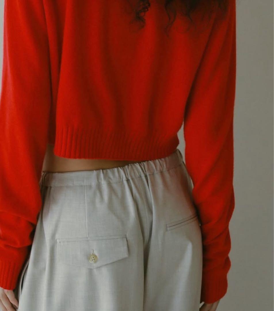 ETRE TOKYO ピンタックイージーパンツ M 新品 アイボリー