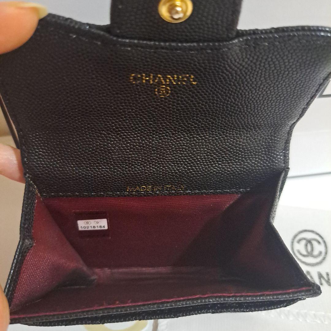☆CHANEL☆ノベルティ★ブラック キルティング ケース•財布