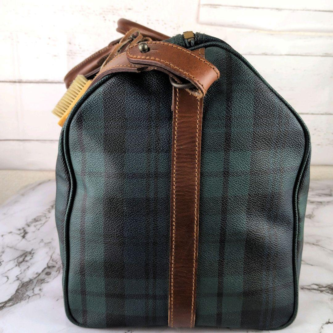 【美品】ポロラルフローレン☆2WAY　鍵　ブラシ　チャーム　完備　ボストンバッグ