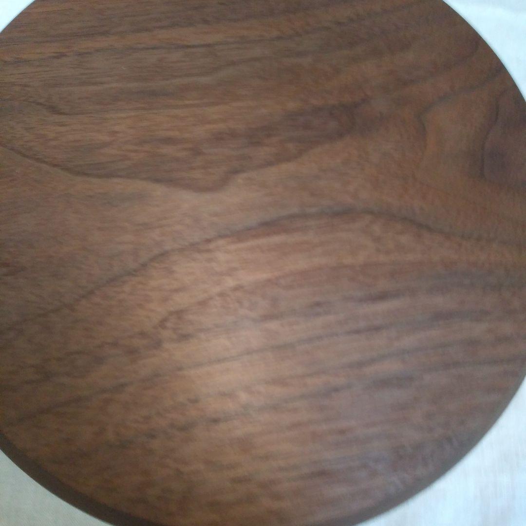 値下げ最終価格～2/15迄 新品未使用高塚和則ひとり膳丸28cmウォールナット