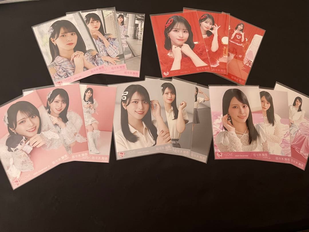 あ*か様 イコラブ 佐々木舞香 生写真 5コンプ 絶対アイドル辞めないで とくべ