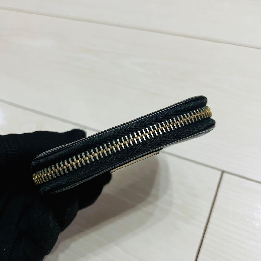 【大人気】PRADA プラダ サフィアーノ ケース レザー ブラック