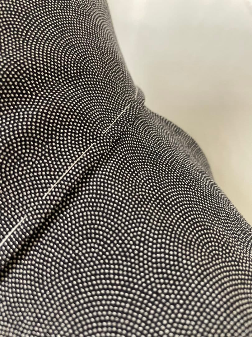 お見分け済　新品未使用　正絹袷　極鮫小紋(江戸小紋)単品