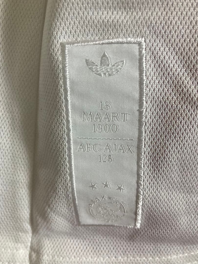 アヤックス 125周年 アニバーサリー ユニフォーム　アディダス　XL