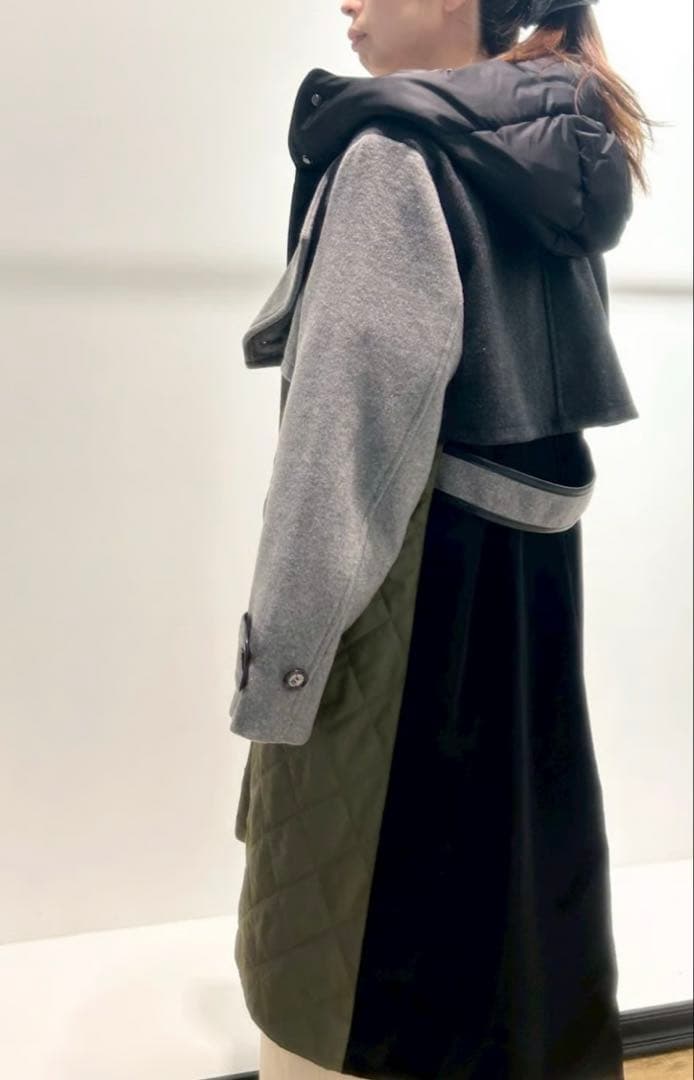 !!最終値下げ!!⭐︎新品同様⭐︎RISLEY キルティングロングコート1月15日迄